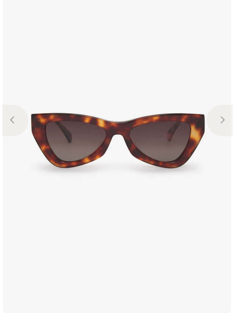 Anine Bing Verona Sunglasses in Tortoise